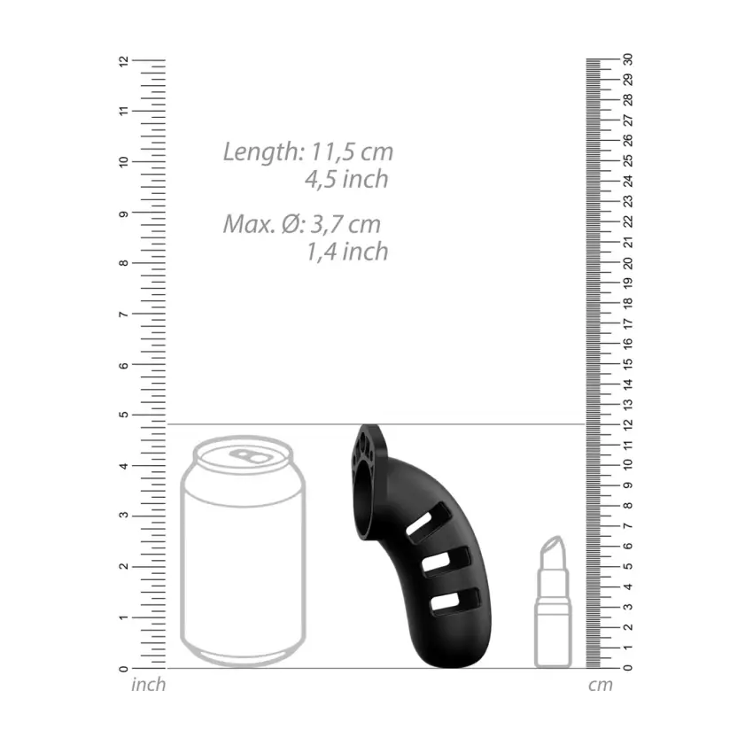 Klatka na penisa Chastity  11,5 cm - obrazek 9
