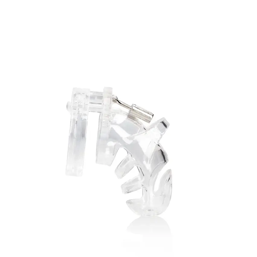 Klatka na penisa transparentna - Chastity 9,5 cm - obrazek 4