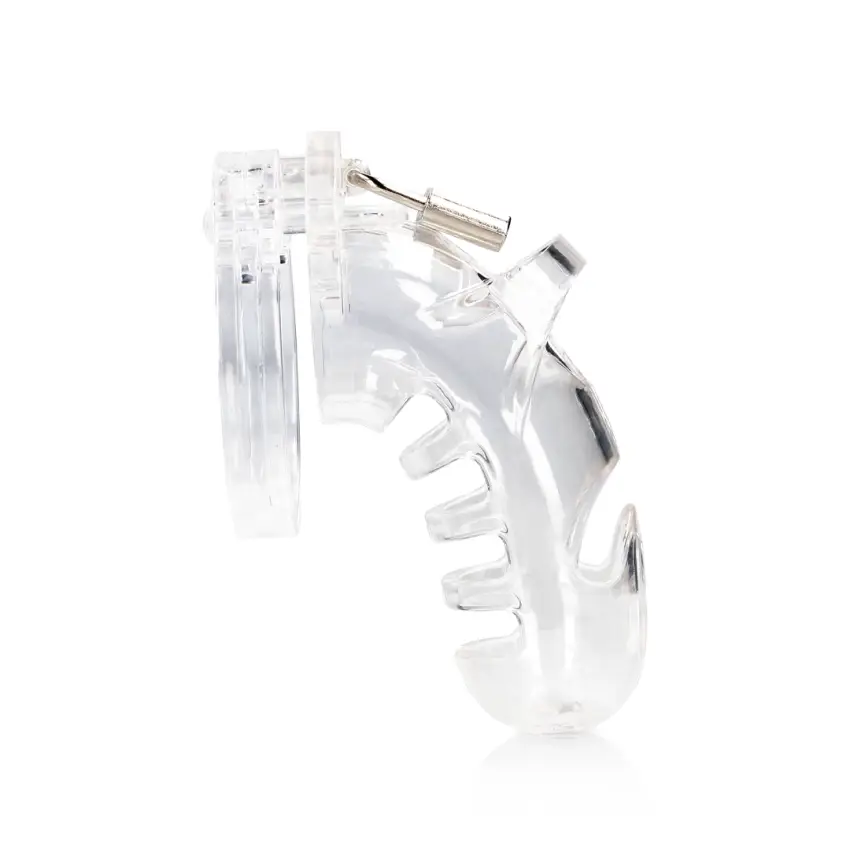 Klatka na penisa transparentna 11,5 cm - Chastity - obrazek 4