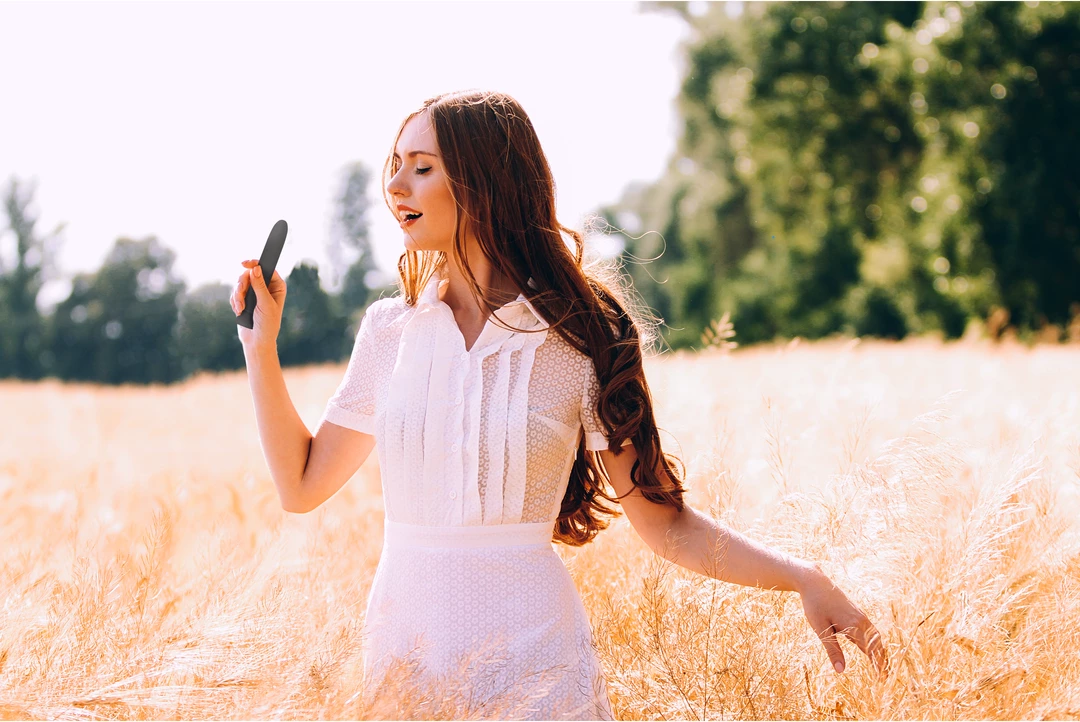 Biodegradowalny wibrator - 5,5 / 18 cm 4 Biodegradowalny wibrator - 5,5 / 18 cm - obrazek 4