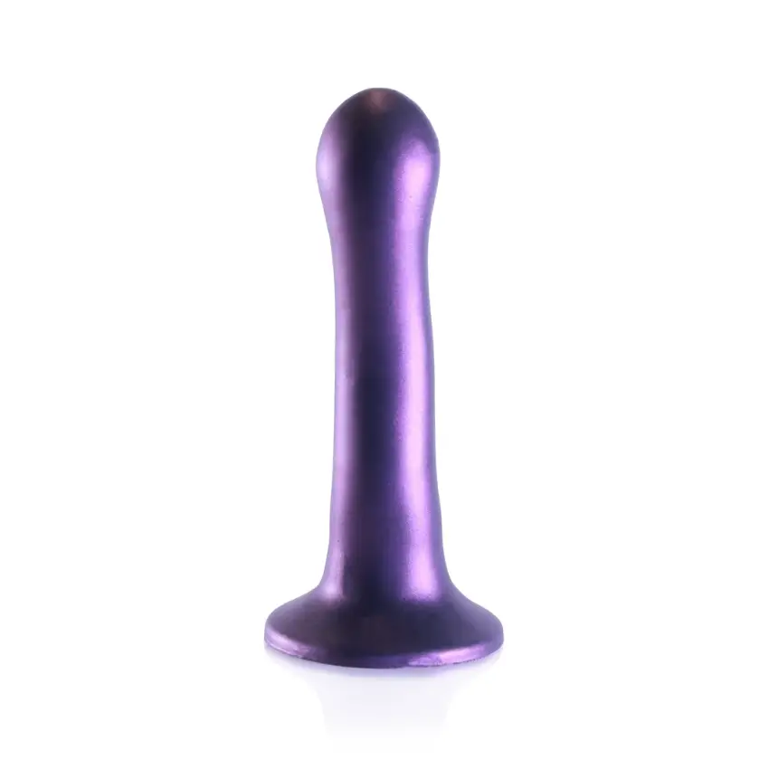 Ouch! - Ultra miękkie silikonowe dildo Curvy G-Spot - 17 cm - obrazek 3