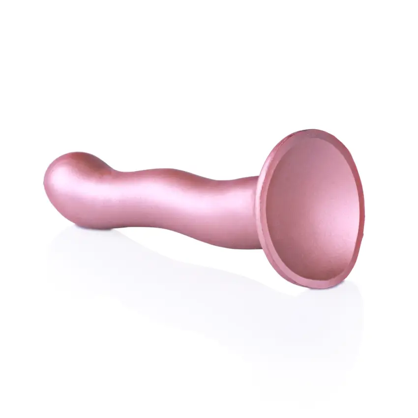 Ouch! - Ultra miękkie silikonowe dildo Curvy G-Spot - 17 cm - obrazek 4