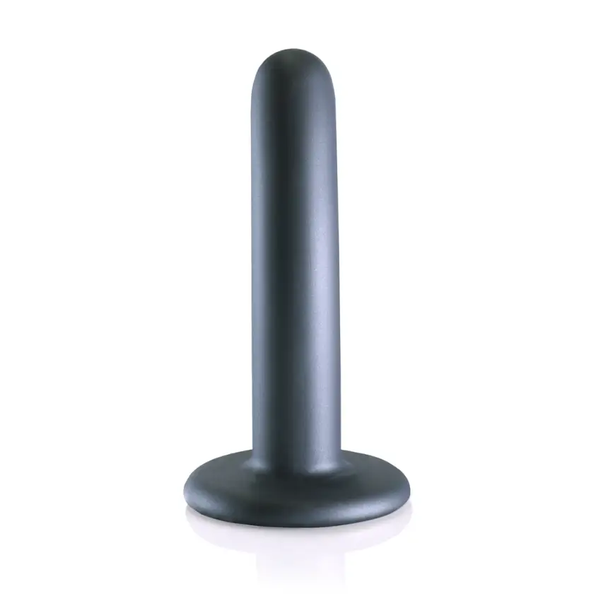 Ouch! - Wąskie silikonowe dildo z przyssawką 12 cm - obrazek 4