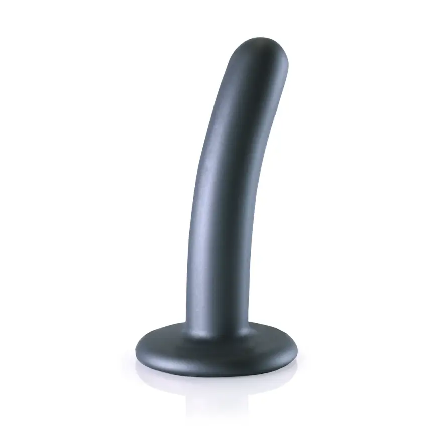 Ouch! - Wąskie silikonowe dildo z przyssawką 12 cm - obrazek 3