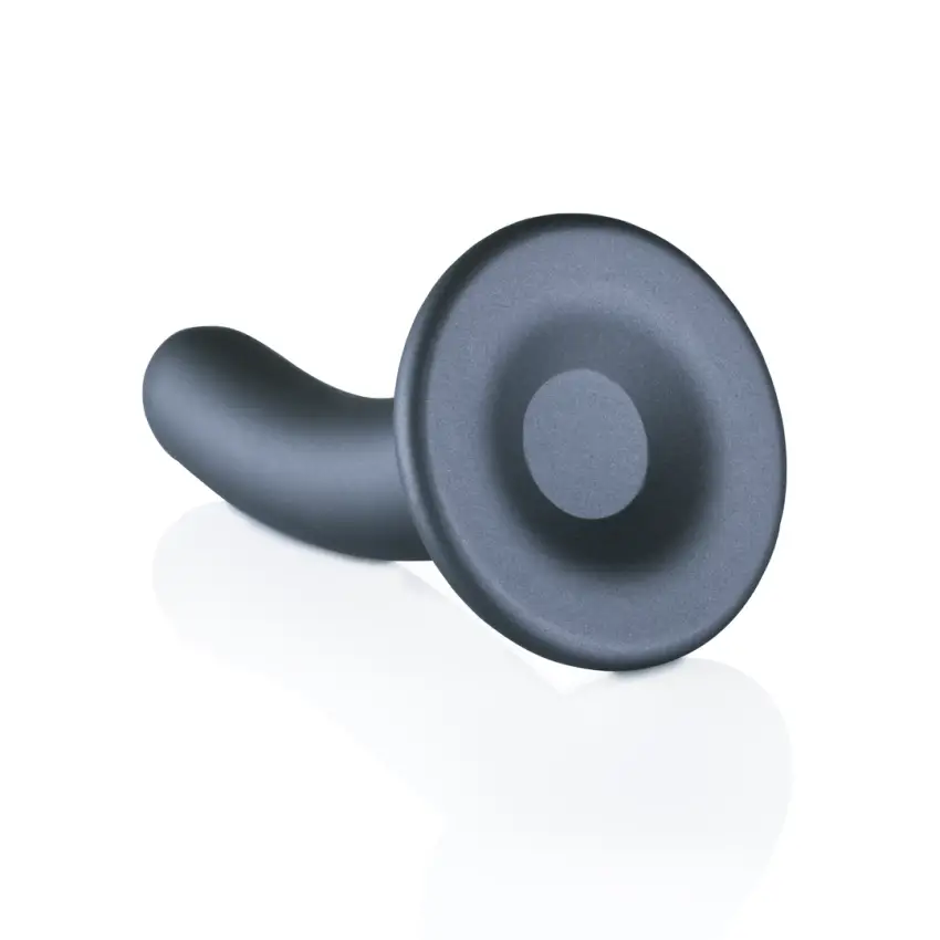 Ouch! - Wąskie silikonowe dildo z przyssawką 12 cm - obrazek 5