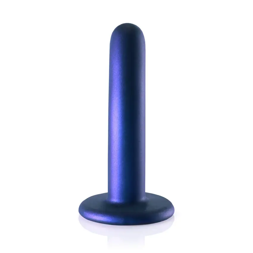 Ouch! - Wąskie silikonowe dildo z przyssawką 12 cm - obrazek 4