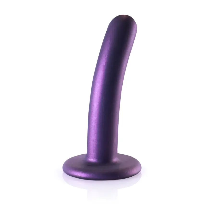 Ouch! - Wąskie silikonowe dildo z przyssawką 12 cm - obrazek 3
