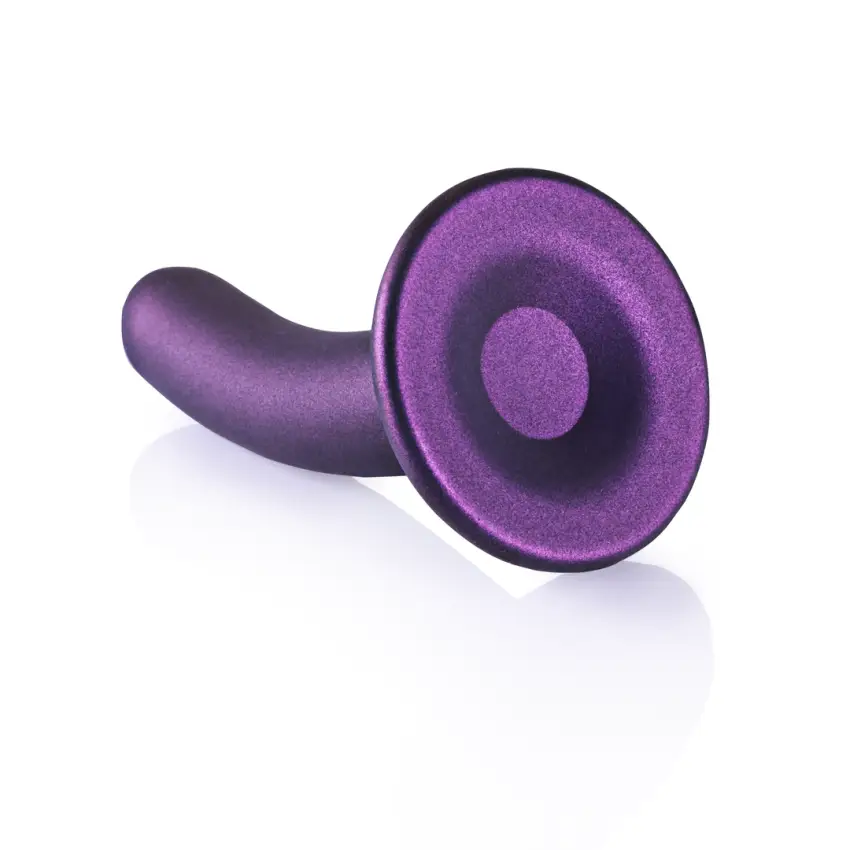 Ouch! - Wąskie silikonowe dildo z przyssawką 12 cm - obrazek 5