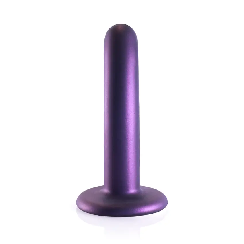 Ouch! - Wąskie silikonowe dildo z przyssawką 12 cm - obrazek 4