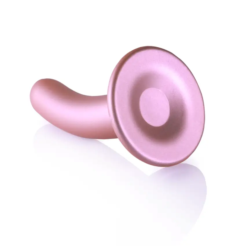 Ouch! - Wąskie silikonowe dildo z przyssawką 12 cm - obrazek 5
