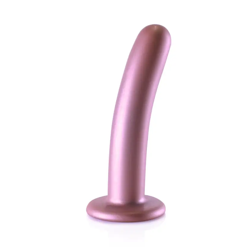 Ouch! - Wąskie silikonowe dildo z przyssawką 14,5 cm - obrazek 3