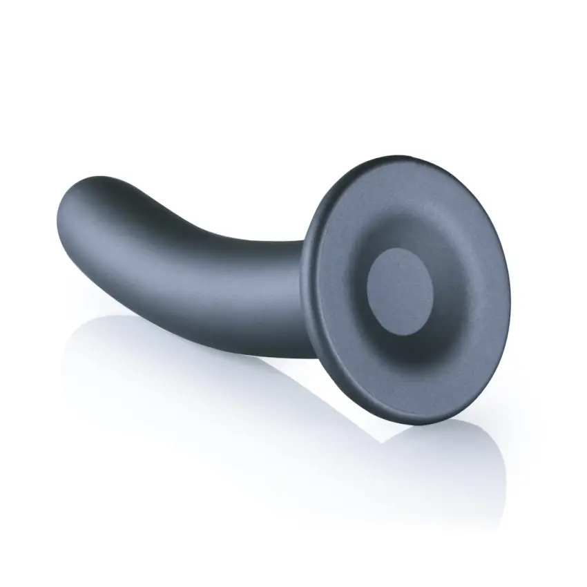 Ouch! - Wąskie silikonowe dildo z przyssawką 17 cm - obrazek 5