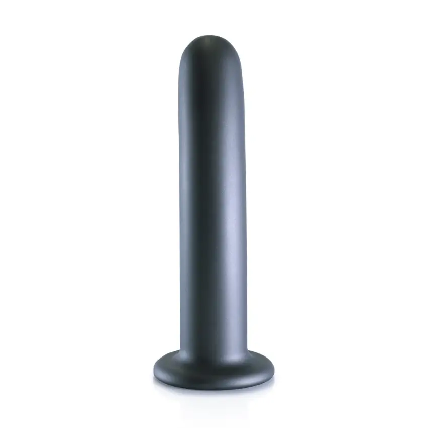 Ouch! - Wąskie silikonowe dildo z przyssawką 17 cm - obrazek 4