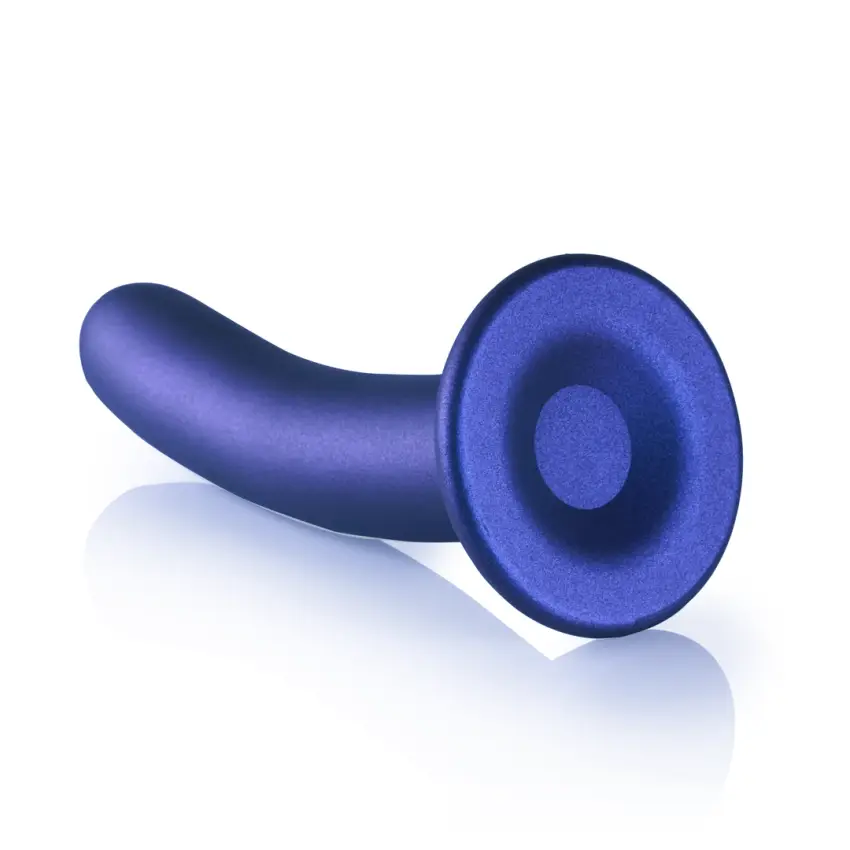 Ouch! - Wąskie silikonowe dildo z przyssawką 17 cm - obrazek 5