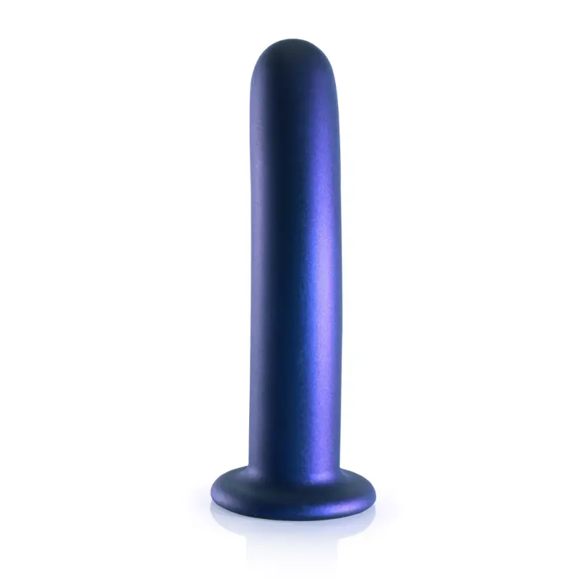 Ouch! - Wąskie silikonowe dildo z przyssawką 17 cm - obrazek 4