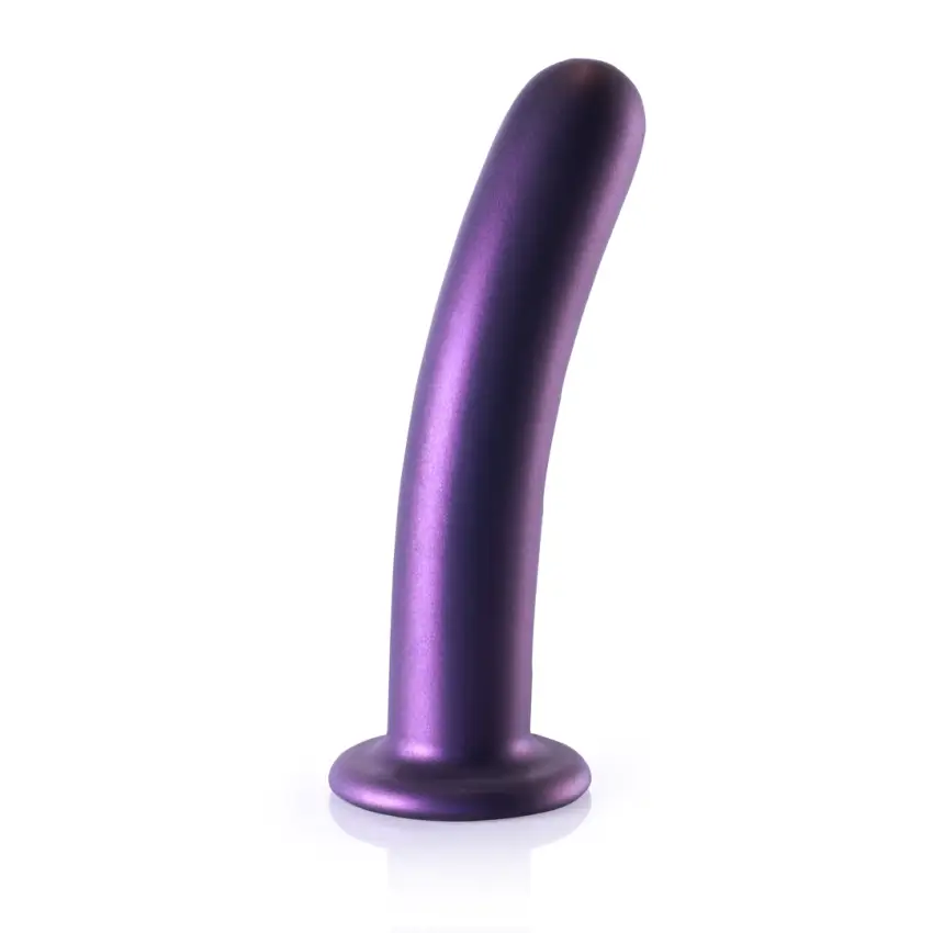 Ouch! - Wąskie silikonowe dildo z przyssawką 17 cm - obrazek 3