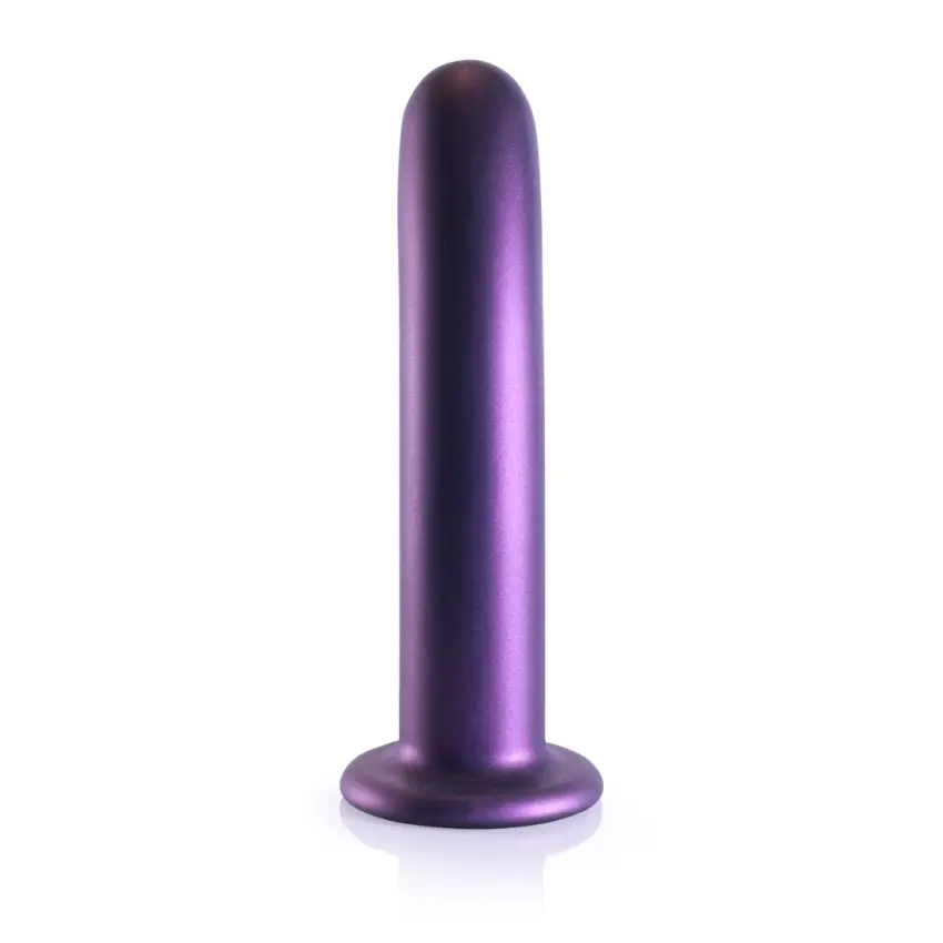 Ouch! - Wąskie silikonowe dildo z przyssawką 17 cm - obrazek 4