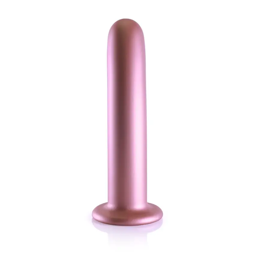 Ouch! - Wąskie silikonowe dildo z przyssawką 17 cm - obrazek 4