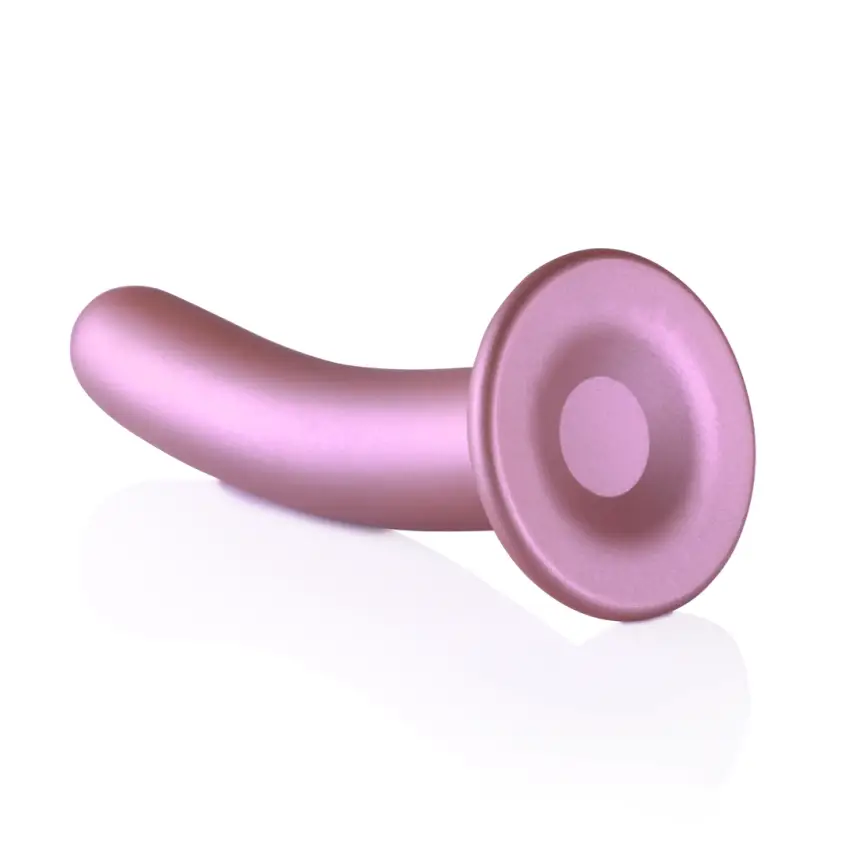 Ouch! - Wąskie silikonowe dildo z przyssawką 17 cm - obrazek 5