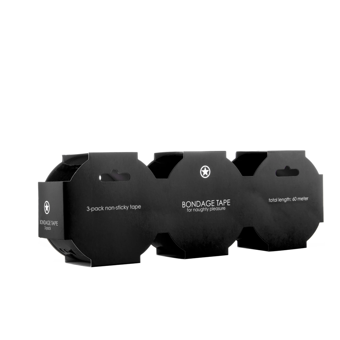 Taśma do bondage - 3 sztuki Ouch! by shots 2 Taśma do bondage - 3 sztuki Ouch! by shots - obrazek 2