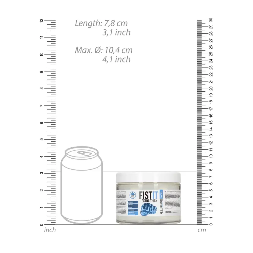 Fist It by Shots - Lubrykant ekstra gęsty 500 ml - obrazek 6