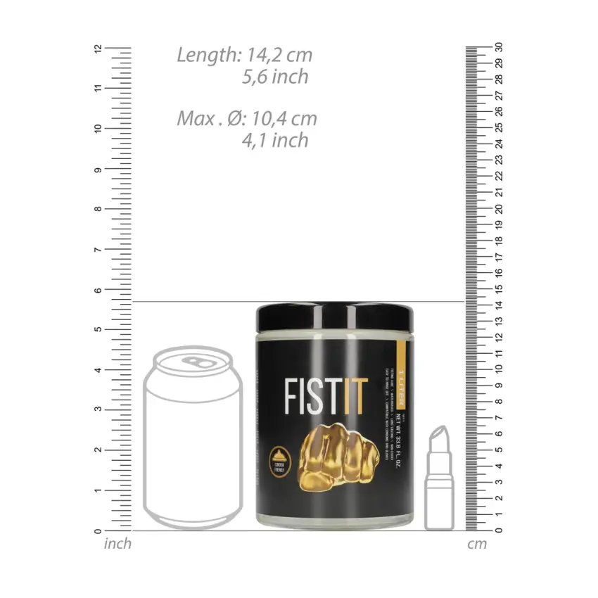 Fist It by Shots - Lubrykant na bazie wody 1000 ml - obrazek 7