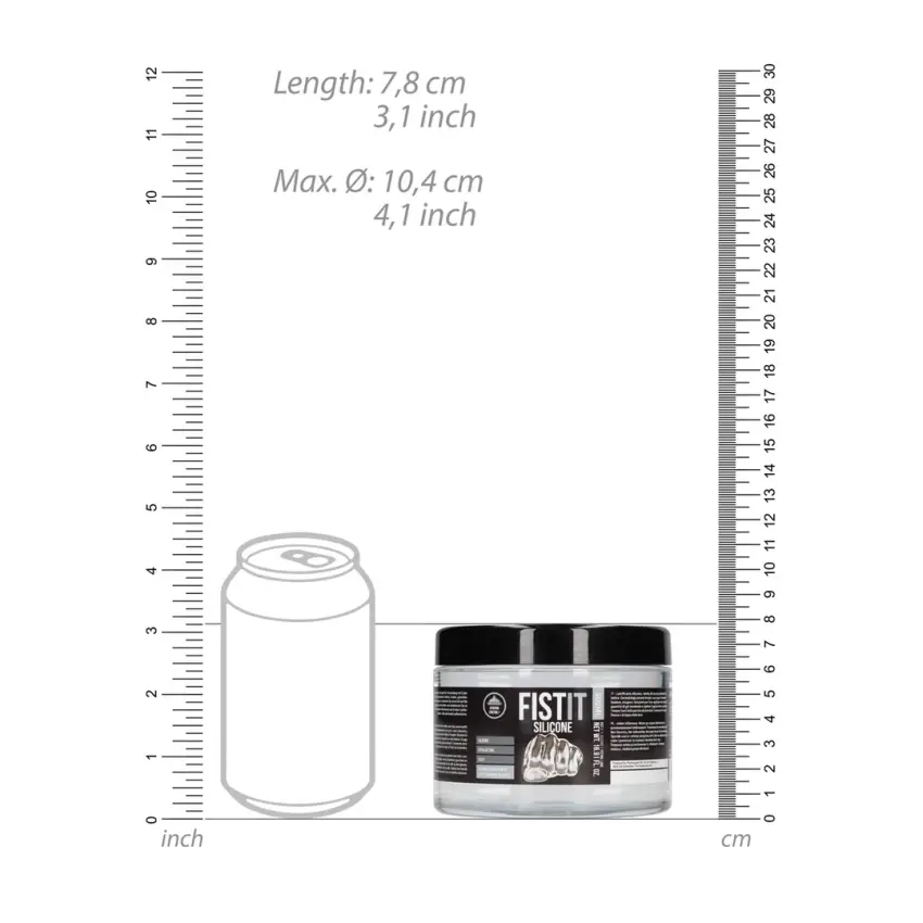 Fist It by Shots - Lubrykant na bazie silikonu 500 ml - obrazek 7