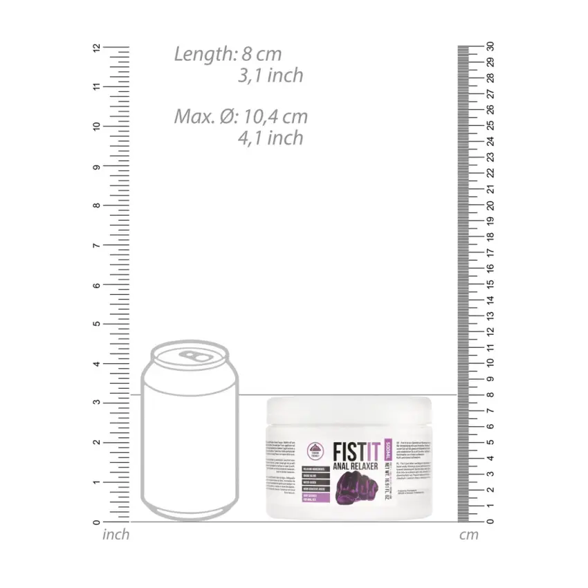 Fist It by Shots - Relaksujący lubrykant do seksu analnego 500 ml - obrazek 7