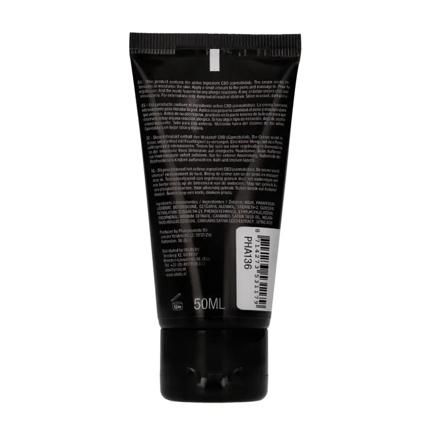 Krem do masturbacji dla niego 50 ml Pharmquests shots - obrazek 9