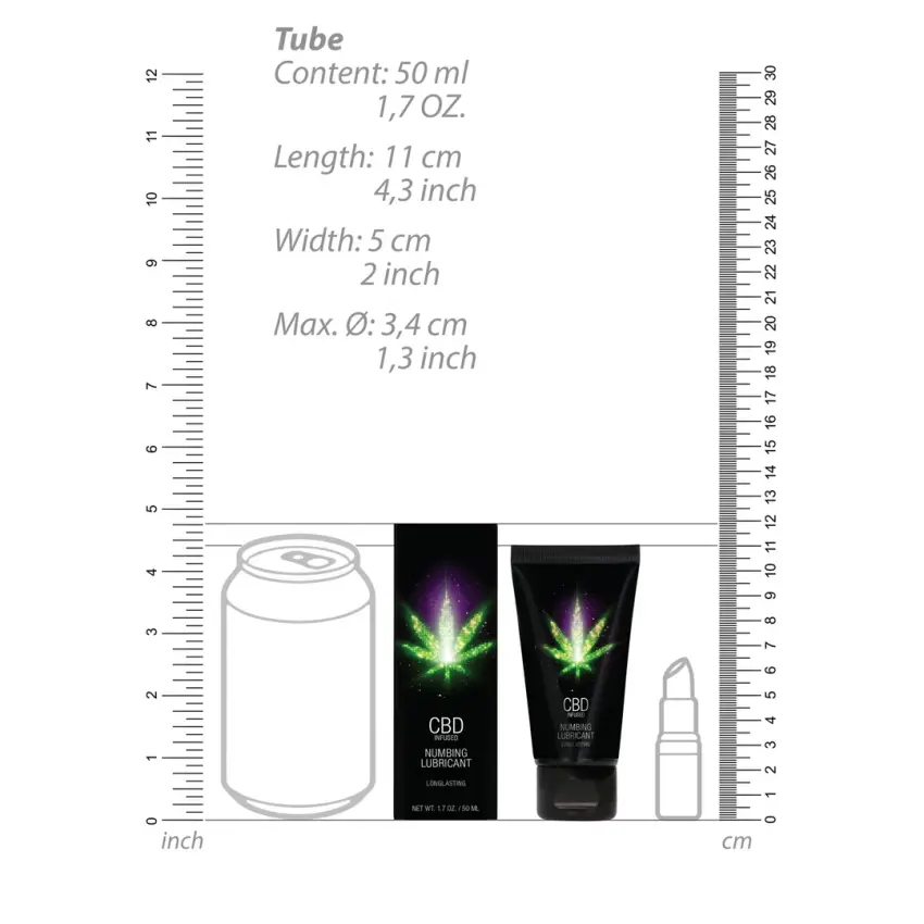 Lubrykant CBD 50 ml Pharmquests shots - obrazek 7