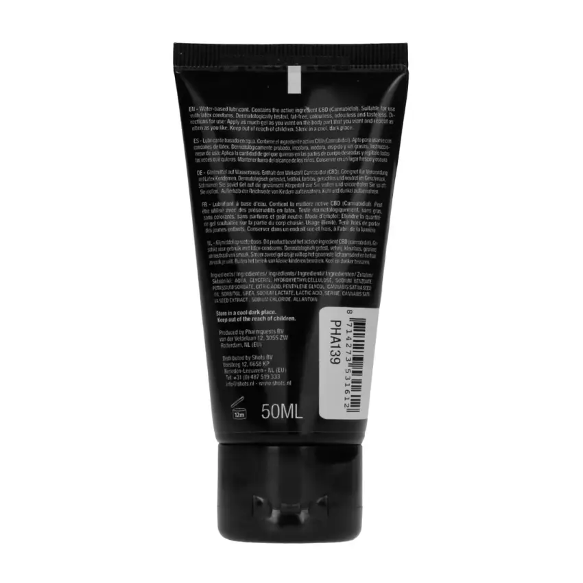 Lubrykant CBD 50 ml Pharmquests shots - obrazek 9