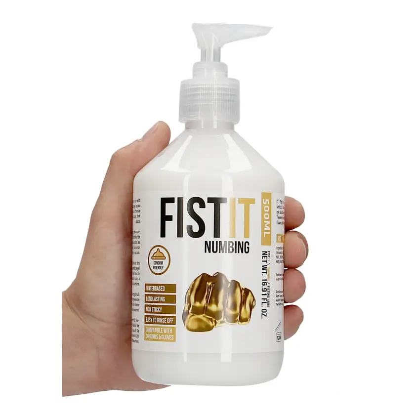 Fist It by Shots - Lubrykant znieczulający 500 ml - obrazek 6