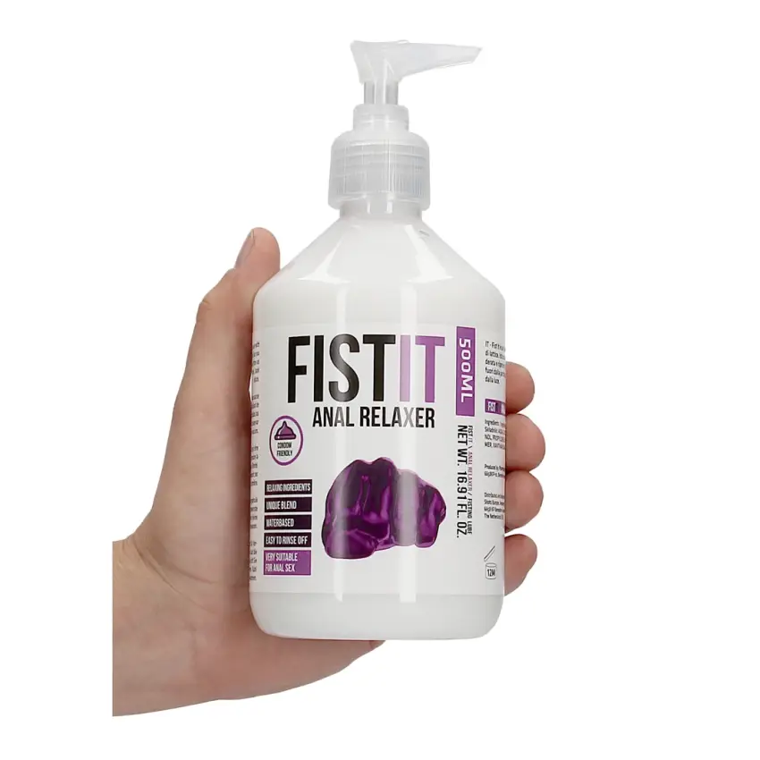 Fist It by Shots - Relaksujący lubrykant do seksu analnego 500 ml - obrazek 6