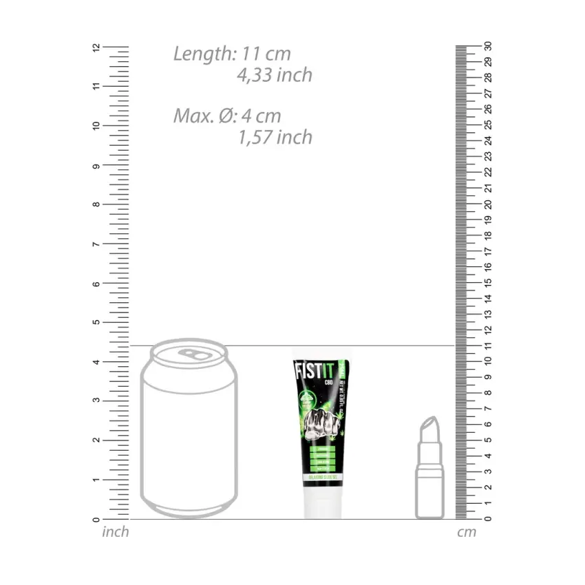 Fist It by Shots - Lubrykant CBD 25 ml - obrazek 5