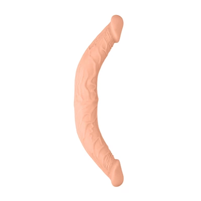 RealRock - Podwójne wygięte dildo  - bardzo długie 36cm