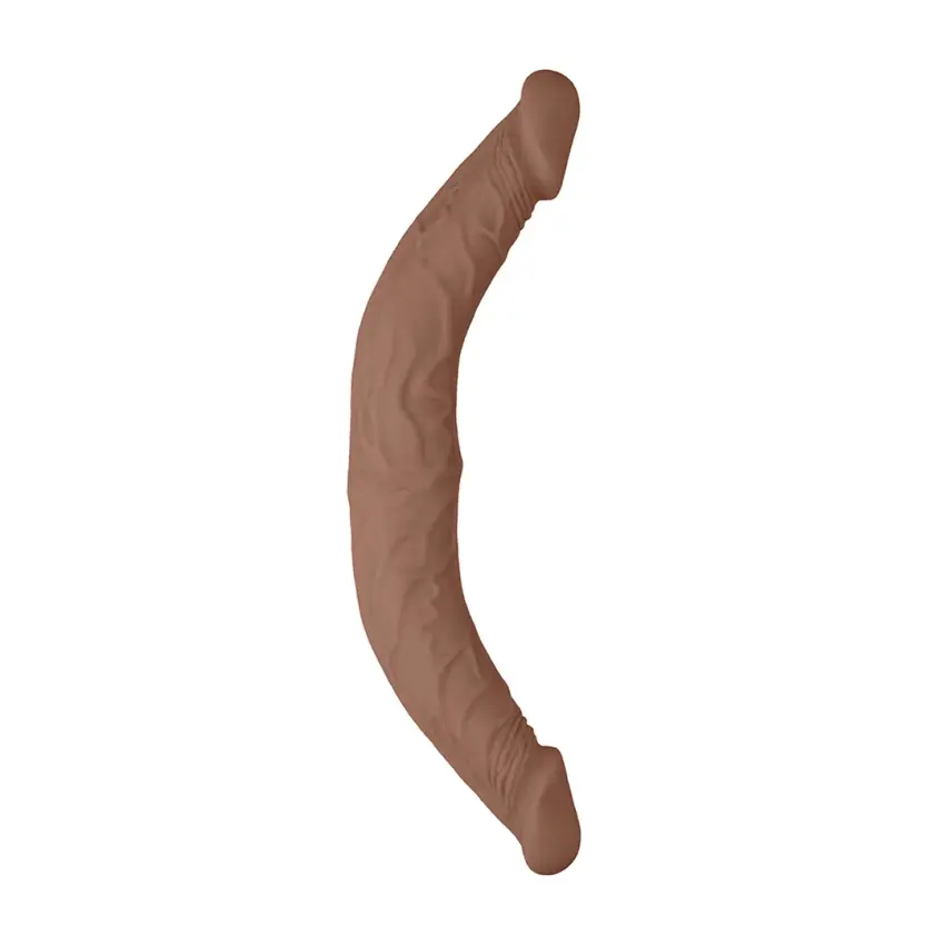RealRock - Podwójne wygięte dildo  - bardzo długie 36cm