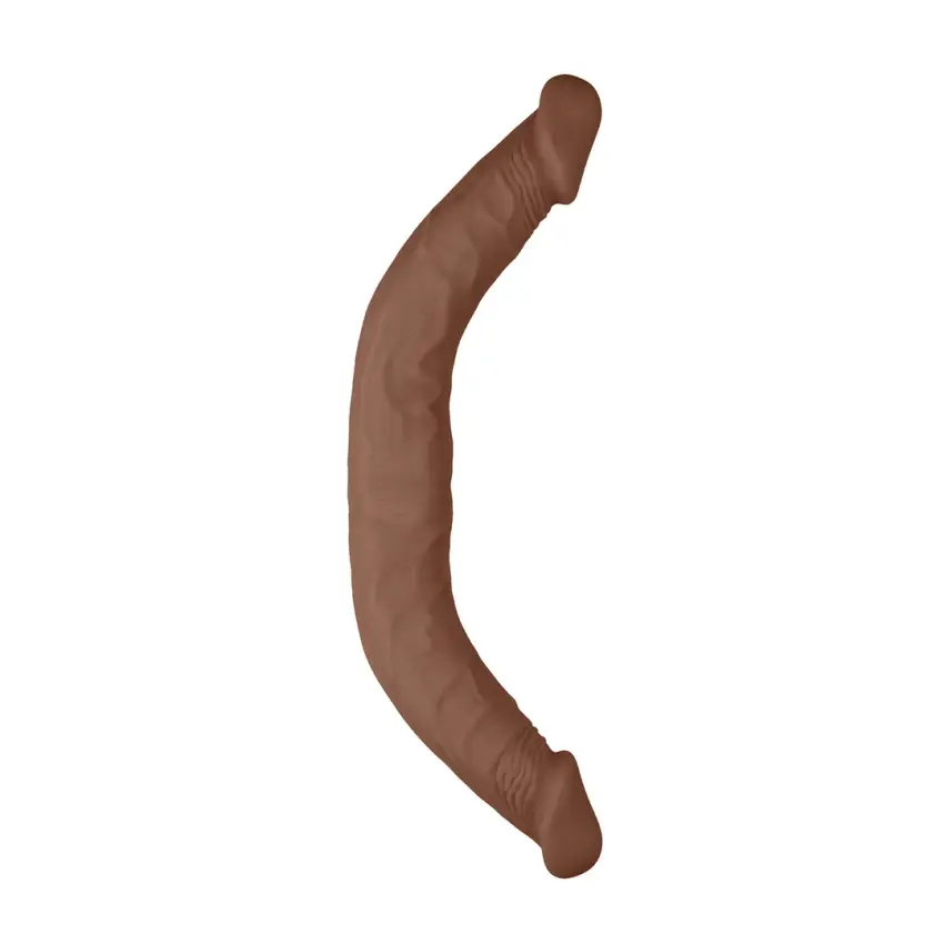 RealRock - Podwójne wygięte dildo  - bardzo długie 46cm