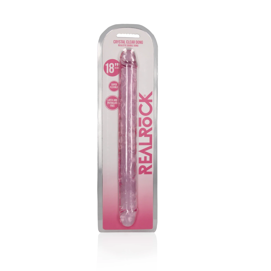 RealRock - Realistyczne podwójne dildo 45 cm 2 RealRock - Realistyczne podwójne dildo 45 cm - obrazek 2