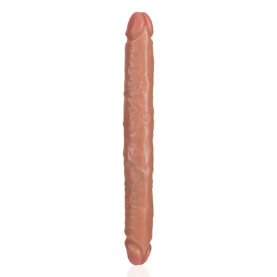 RealRock -  Realistyczne dildo - dwustronne 35,6 cm