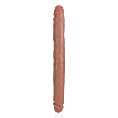 RealRock -  Realistyczne dildo - dwustronne 35,6 cm