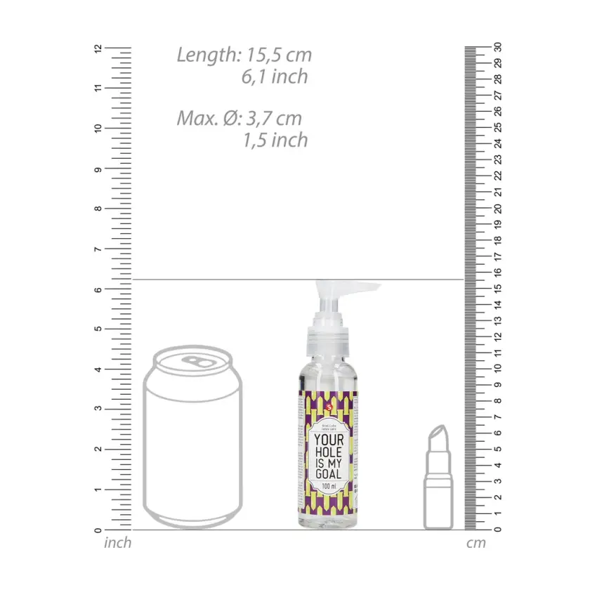 S-line by Shots - Lubrykant do seksu analnego Your Hole Is My Goal 100 ml - obrazek 7
