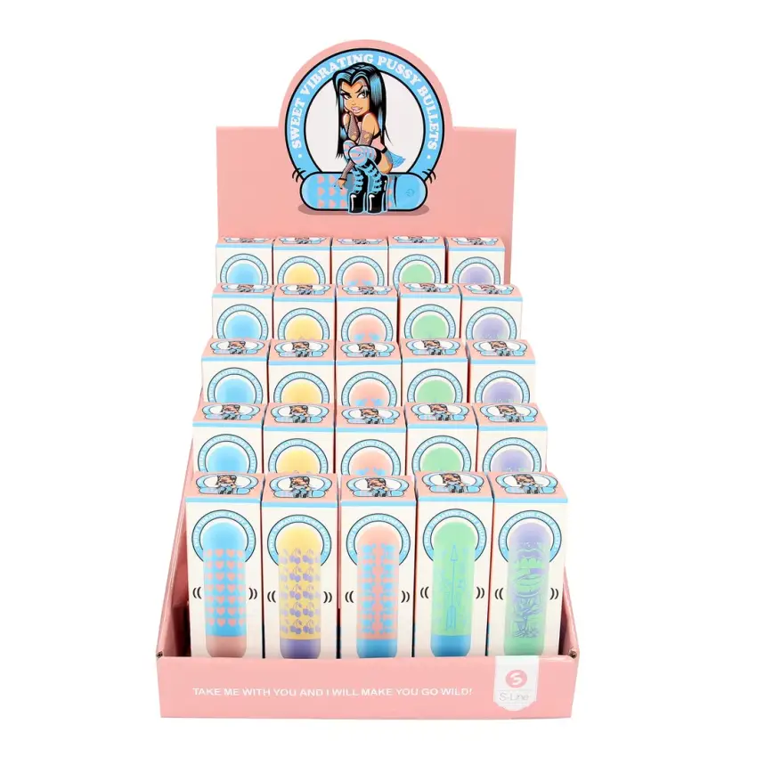 Sweet Vibrating Bullets - Display Filled with 25 Pieces - obrazek 5