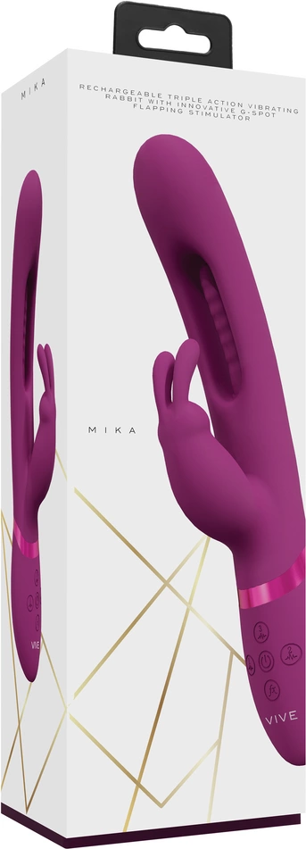 Vive - Potrójny silnik - Wibrujący królik z innowacyjnym stymulatorem punktu G 2 Vive - Potrójny silnik - Wibrujący królik z innowacyjnym stymulatorem punktu G - obrazek 2