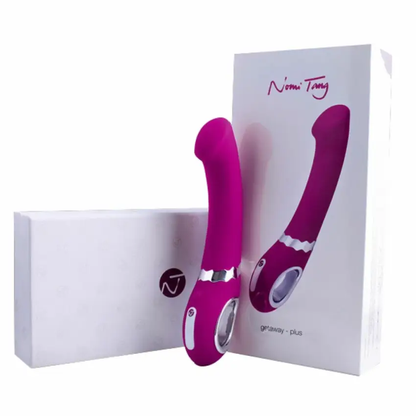 Wibrator - Nomi Tang Getaway Plus 2 Red Violet & Silver - obrazek 3