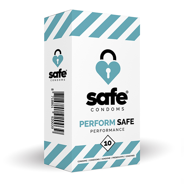 SAFE   Condoms Perform Safe Performance (10 pcs)