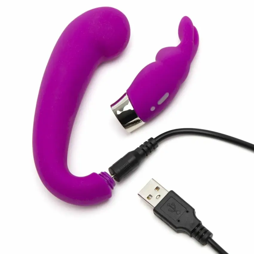 Wibrator - Happy Rabbit G-Spot Clitoral Curve Vibrator - obrazek 4