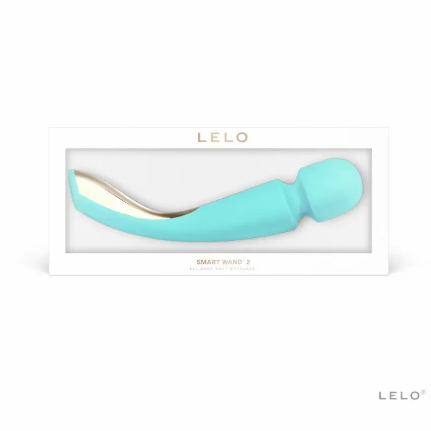 Masażer - Lelo Smart Wand 2 Large Aqua - obrazek 3