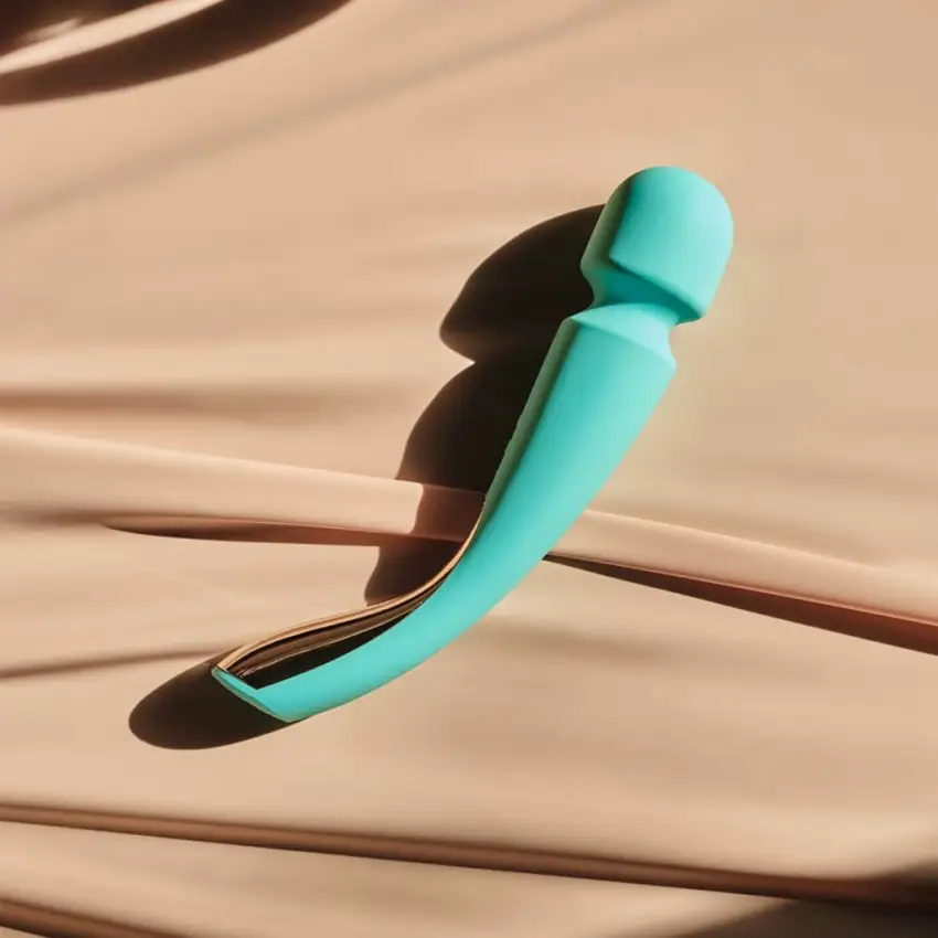 Masażer - Lelo Smart Wand 2 Large Aqua - obrazek 2
