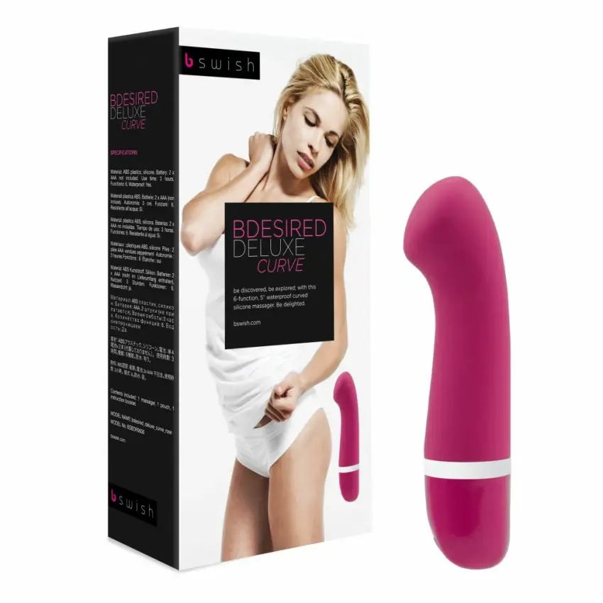 Wibrator - B Swish bdesired Deluxe Curve Rose - obrazek 3