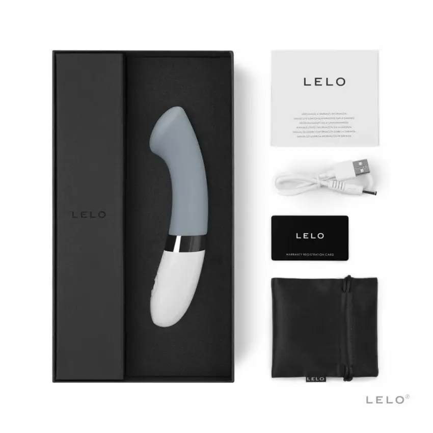 Wibrator - Lelo Gigi 2 Cool Gray - obrazek 3